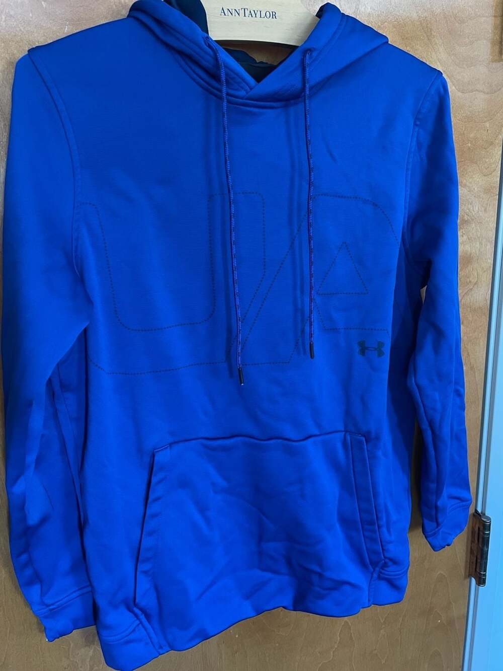 Under Armour Loose Fit Hoodie Blue Size Small
